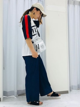 VENCE EXCHANGE LADIES STAFFさん（レディース・160cm）の夏コーディネート