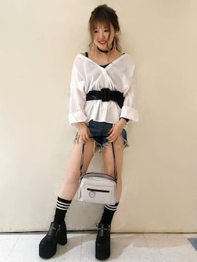 VENCE EXCHANGE LADIES STAFFさん（レディース・160cm）の秋コーディネート