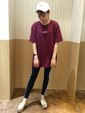 VENCE EXCHANGE LADIES STAFFさん（レディース・160cm）の夏コーディネート