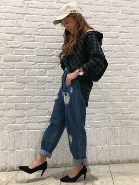 VENCE EXCHANGE LADIES STAFFさん（レディース・160cm）の秋コーディネート