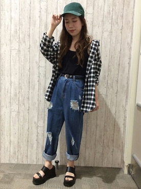 VENCE EXCHANGE LADIES STAFFさん（レディース・160cm）の秋コーディネート