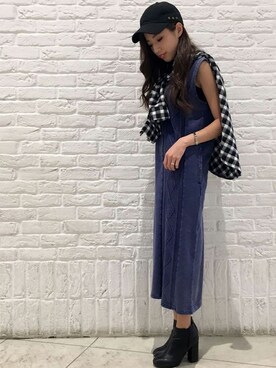 VENCE EXCHANGE LADIES STAFFさん（レディース・160cm）の秋コーディネート