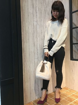 VENCE EXCHANGE LADIES STAFFさん（レディース・160cm）の秋コーディネート