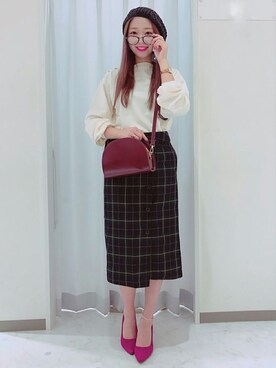 VENCE EXCHANGE LADIES STAFFさん（レディース・160cm）の秋コーディネート