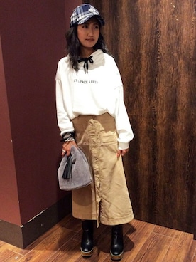 VENCE EXCHANGE LADIES STAFFさん（レディース・160cm）の秋コーディネート