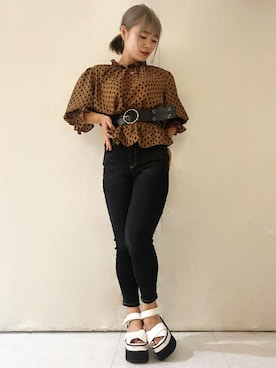 VENCE EXCHANGE LADIES STAFFさん（レディース・160cm）の秋コーディネート