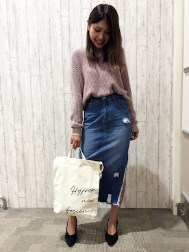 VENCE EXCHANGE LADIES STAFFさん（レディース・160cm）の秋コーディネート