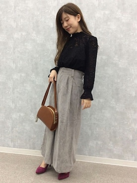 VENCE EXCHANGE LADIES STAFFさん（レディース・160cm）の秋コーディネート