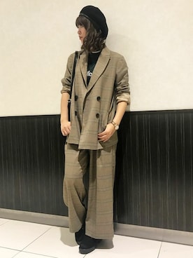 VENCE EXCHANGE LADIES STAFFさん（レディース・160cm）の秋コーディネート