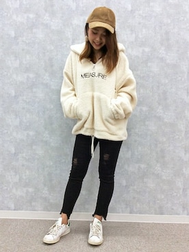 「スタンスミス」｜VENCE EXCHANGE LADIES STAFFさん（レディース・160cm）の冬コーディネート