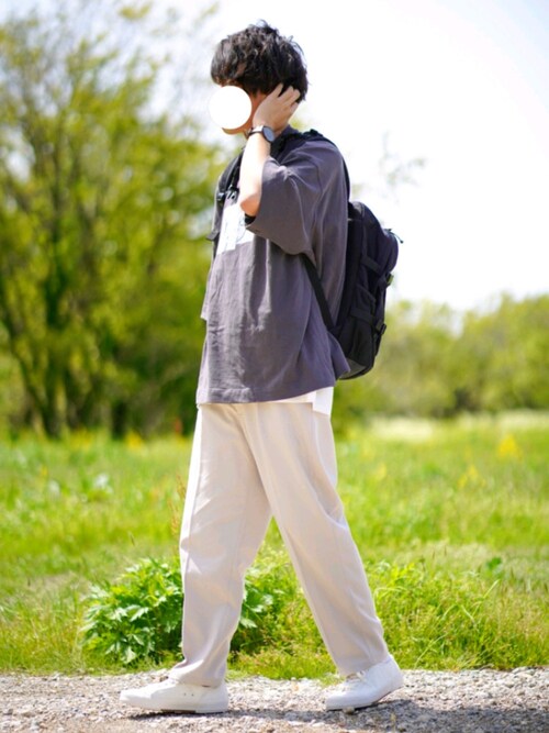 もくさんのtシャツ カットソーを使ったコーディネート Zozotown