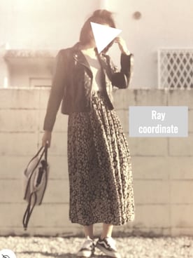 「oneway glamorous（ワンウェイグラマラス）のアイテム」を使った、RAYさん（レディース・170cm）の秋コーディネート