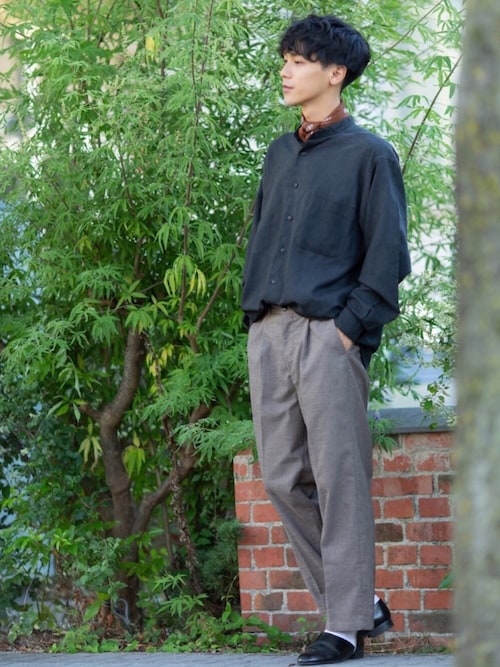 森田 友浩 Needlesのバンダナ スカーフを使ったコーディネート Wear