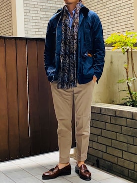 「SIVIGLIA（シビリア）のアイテム」を使った、cloud9さん（メンズ・173cm）の春コーディネート