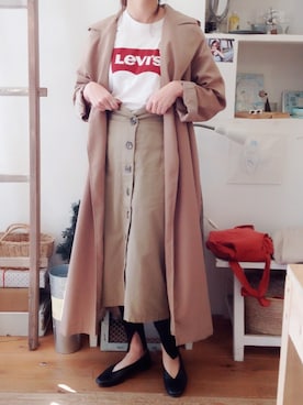 the roughさん（レディース・162cm）の春コーディネート