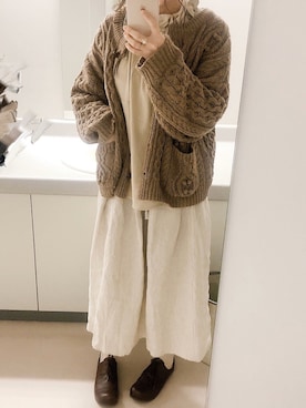 れなさん（レディース・166cm）の秋コーディネート