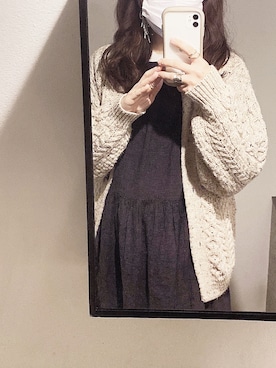 「Samansa Mos2（サマンサ モスモス）のアイテム」を使った、れなさん（レディース・166cm）の冬コーディネート