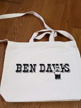 「BEN DAVIS（ベンデイビス）のアイテム（トートバッグ）」を使った、ヨッシーさん（メンズ・168cm）の冬コーディネート
