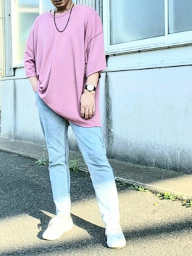 「お洒落好きな人と繋がりたい」｜「アイテム（腕時計）」を使った、ヨッシーさん（メンズ・168cm）の秋コーディネート