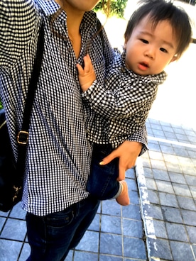 Nさん（キッズ・80cm）の秋コーディネート