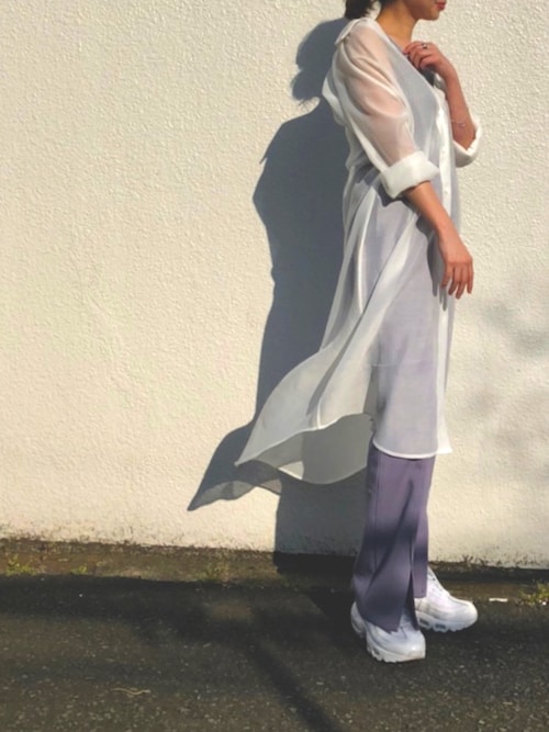 Chikakawakami Colony 2139 Colony 2139のシャツワンピースを使ったコーディネート Wear