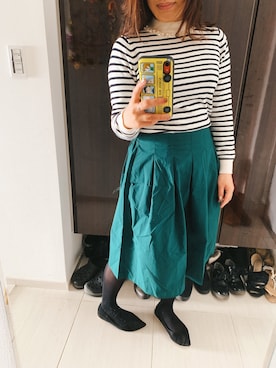 Sarahさん（レディース・160cm）の春コーディネート