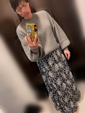 Sarahさん（レディース・160cm）の冬コーディネート