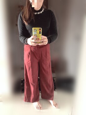 Sarahさん(レディース・160cm)の冬コーディネート