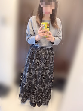 Sarahさん（レディース・160cm）の冬コーディネート