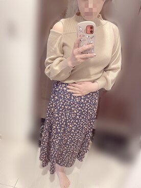 Sarahさん（レディース・160cm）の冬コーディネート