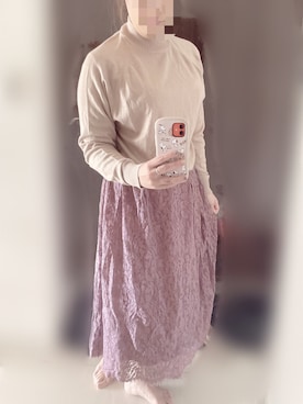 Sarahさん（レディース・160cm）の冬コーディネート