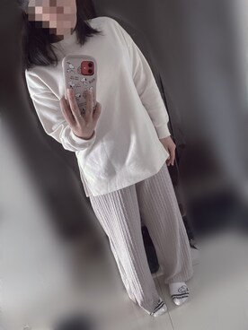 Sarahさん（レディース・160cm）の冬コーディネート