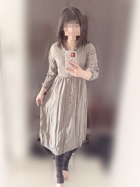 Sarahさん（レディース・160cm）の冬コーディネート