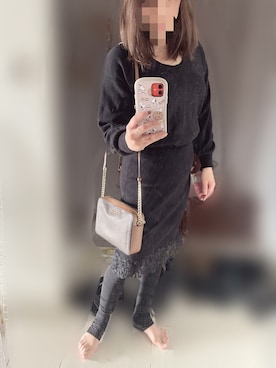 「MichaelKors」｜「アイテム（ワンピース/ドレス）」を使った、Sarahさん（レディース・160cm）の春コーディネート