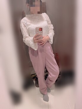 Sarahさん（レディース・160cm）の春コーディネート