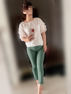 Sarahさん（レディース・160cm）の夏コーディネート