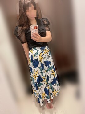 Sarahさん（レディース・160cm）の夏コーディネート