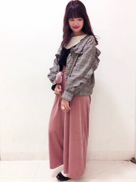 AYANOさん（レディース・160cm）の秋コーディネート