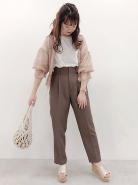 AYANOさん（レディース・159cm）の春コーディネート