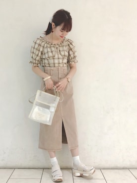 AYANOさん（レディース・159cm）の夏コーディネート