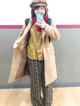 TOMOMIさん（レディース・147cm）の冬コーディネート