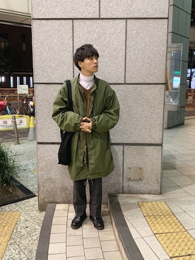 shunさん（メンズ・170cm）の冬コーディネート