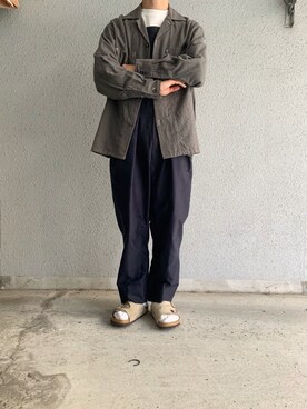 「NEAT（ニート）のアイテム（オールインワン・サロペット）」を使った、shunさん（メンズ・170cm）の春コーディネート