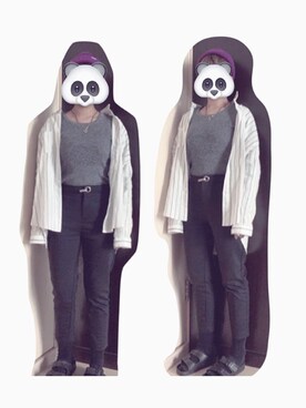 「pants」｜「アイテム（帽子）」を使った、Gar Keiさん（レディース・153cm）の春コーディネート
