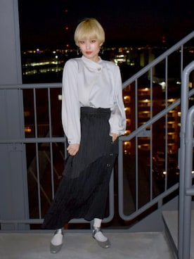 ヤマサキさん（レディース・157cm）の春コーディネート