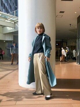 「#instagood」｜「アイテム（ジャケット/アウター）」を使った、ヤマサキさん（レディース・157cm）の冬コーディネート