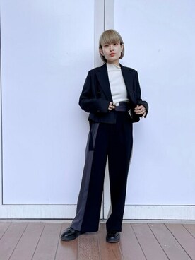 「#instagood」｜ヤマサキさん（レディース・157cm）の冬コーディネート