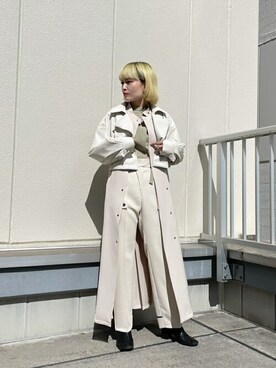 ヤマサキさん（レディース・157cm）の春コーディネート