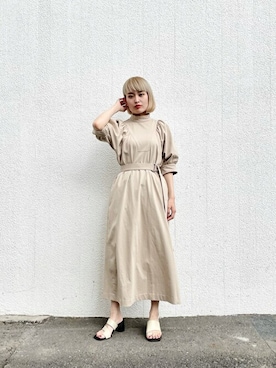 ヤマサキさん（レディース・157cm）の春コーディネート