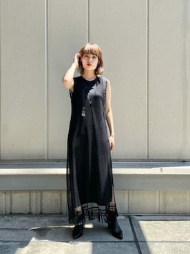 ヤマサキさん（レディース・157cm）の夏コーディネート